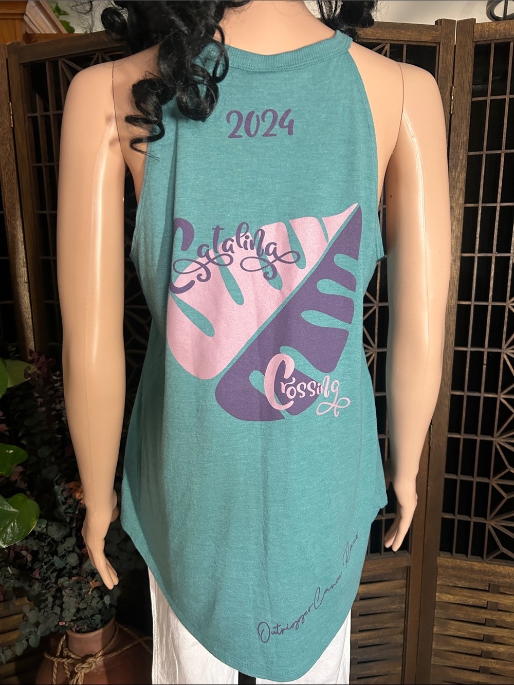 DISTRICT PERFECT TRI CATALINA TANK TOP L - Picture 8 of 12